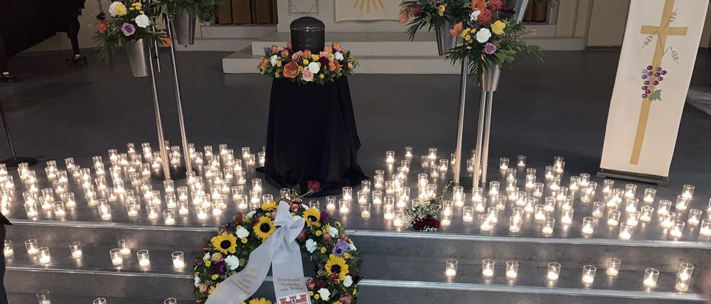 Der Gedenkgottesdienst findet jedes Jahr Anfang Januar statt,