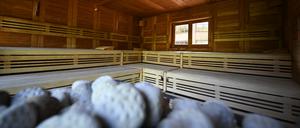 Sauna, Symboldbild.