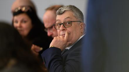 Carsten Hütter, Mitglied der Parlamentarischen Kontrollkommission (PKK) des sächsischen Landtags.