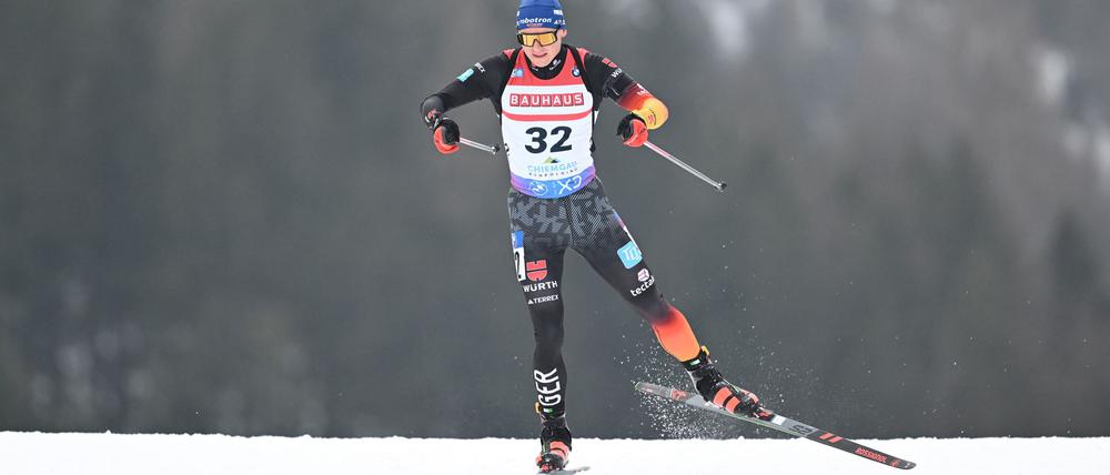 Justus Strelow wird im Einzel in Ruhpolding bester Deutscher.