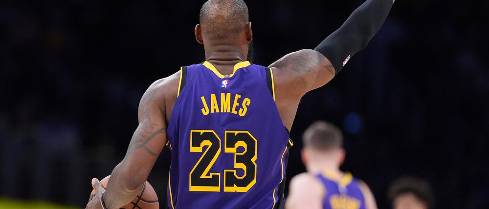 LeBron James und die Los Angeles Lakers haben wegen der Brände einen neuen Spielplan in der NBA.