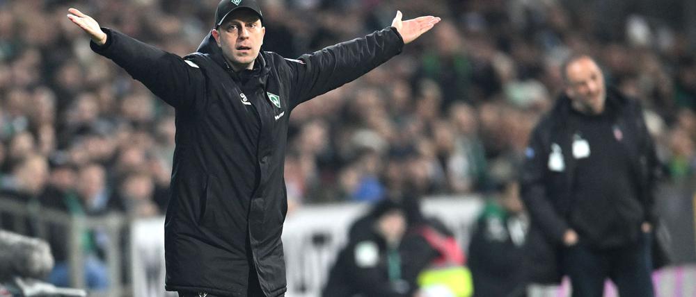 Werder-Coach Ole Werner sah einige Nachlässigkeiten in seinem Team.