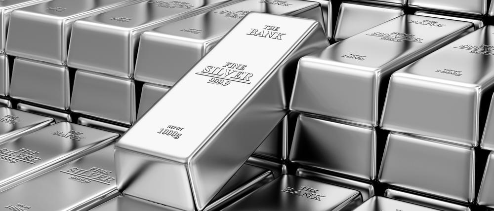 Silberbarren. Nicht nur für Gold, sondern auch für Silber war 2024 ein renditestarkes Jahr.