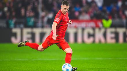Joshua Kimmich in Aktion beim Bayern-Sieg gegen Hoffenheim.