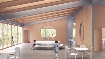 An der Hermann-Dorner-Allee in Adlershof wird bis zum Schuljahr 2026/27 eine neue Gemeinschaftsschule gebaut, die dann Platz für rund 1330 Schülerinnen und Schüler aus den Jahrgangsstufen 1 bis 13 bieten soll.  
 