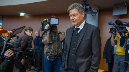 Der Bundeswirtschaftsminister Robert Habeck (Grüne).