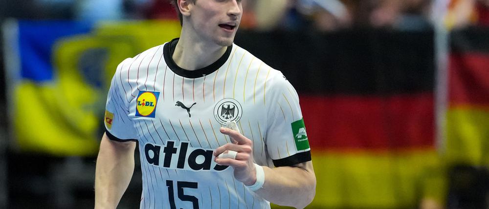 Juri Knorr steht dem DHB-Team gegen die Schweiz wohl zur Verfügung.
