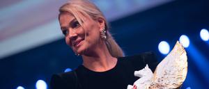  Franziska van Almsick würde gern das Leistungsprinzip stärker in der Gesellschaft verankern.