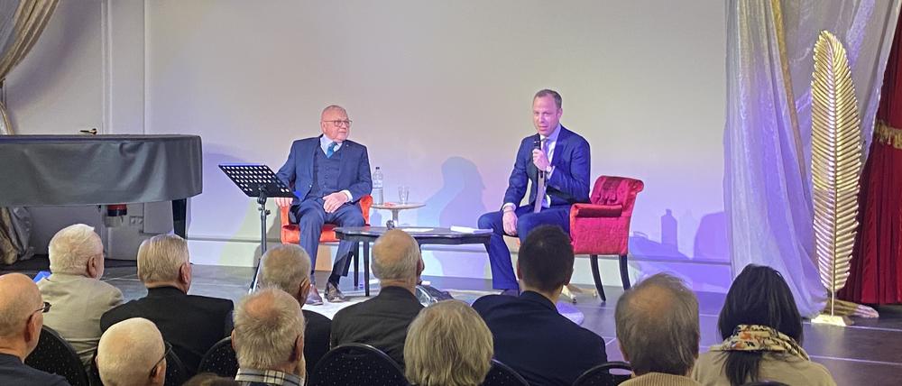 Mario Czaja im Gespräch mit Harald Kujat