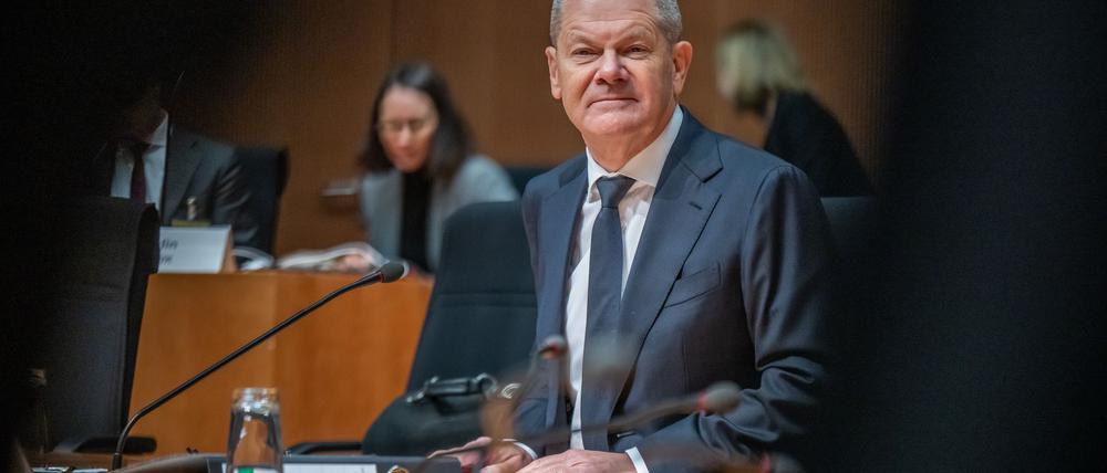 Scholz verteidigte den Atomausstieg.