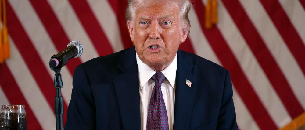 Trump fordert schnell einen endgültigen Deal zum Gaza-Konflikt und reklamiert den Verhandlungserfolg für sich. (Archivbild)