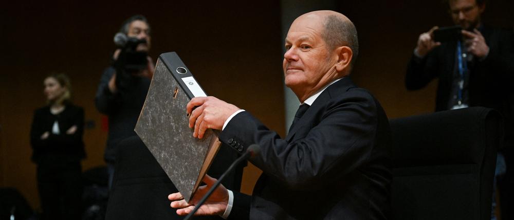 Der deutsche Kanzler: Olaf Scholz (SPD)