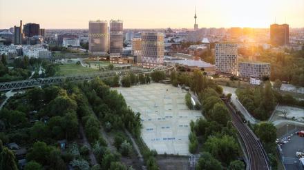 Urbane Mitte im Gleisdreieckpark