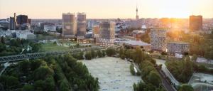 Urbane Mitte im Gleisdreieckpark