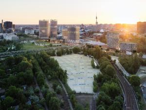 Urbane Mitte im Gleisdreieckpark