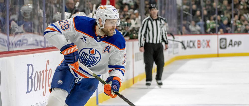 Bester Torjäger der NHL- Der gebürtige Kölner Leon Draisaitl.
