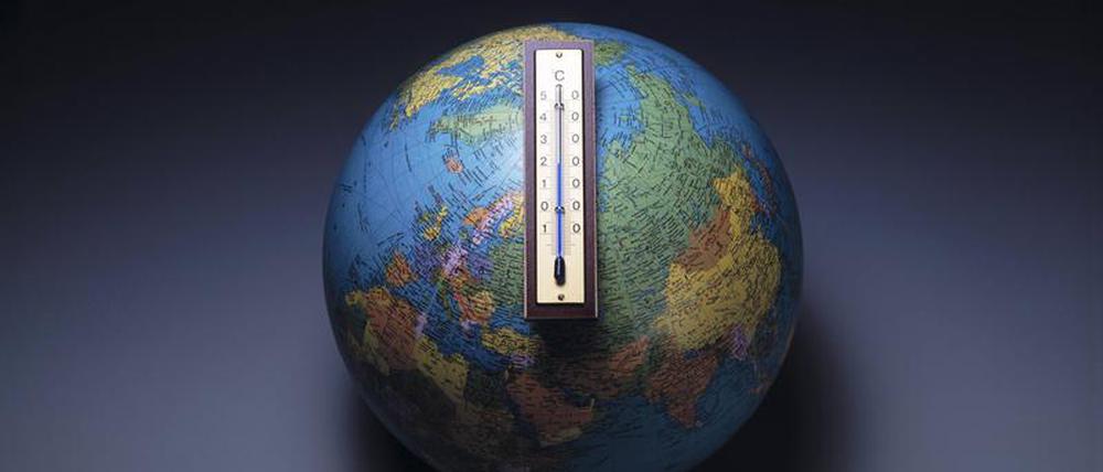 Für einen genauen Mittelwert bräuchte man weltweit ein Netz aus billionen Thermometern.