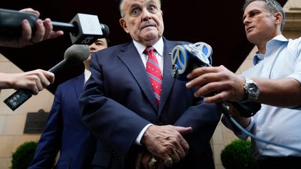 Der einstige New Yorker Bürgermeister Rudy Giuliani hat einen Millionen-Dollar-Rechtsstreit beigelegt. (Archivbild)