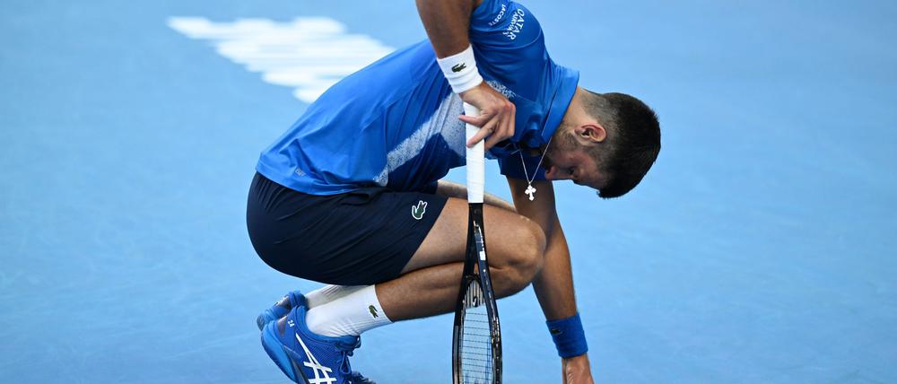Fühlte sich bei seinem Drittrundensieg nicht immer wohl: Novak Djokovic