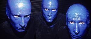 Nicht wirklich blaublütig: die „Blue Man Group“.