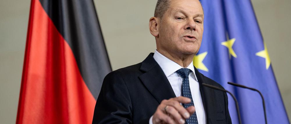 Scholz bleibt bei der Ukraine-Hilfe hart. Er hat nun Union, FDP und Grüne gegen sich.