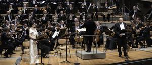 Philharmoniker 16.1.25, Galina Cheplakova, Vladislav Sulimsky, Kirill Petrenko, Berliner Philharmoniker und Rundfunkchor Berlin | Bild: Monika Rittershaus