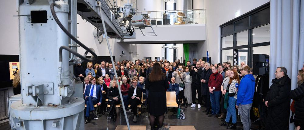 In Potsdam ist das neue Depot des Filmmuseums eröffnet worden.