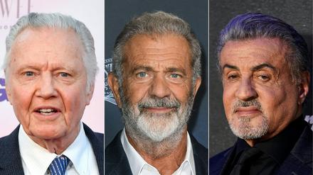 Jon Voight, Mel Gibson, Sylvester Stallone