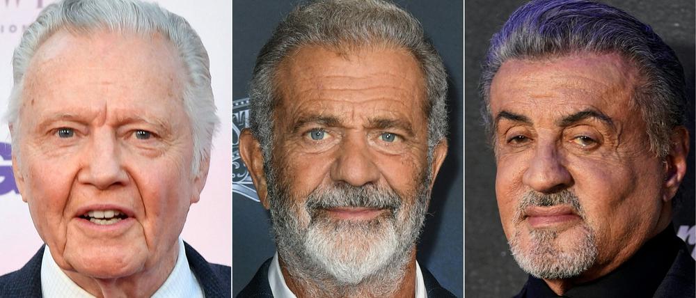 Jon Voight, Mel Gibson, Sylvester Stallone