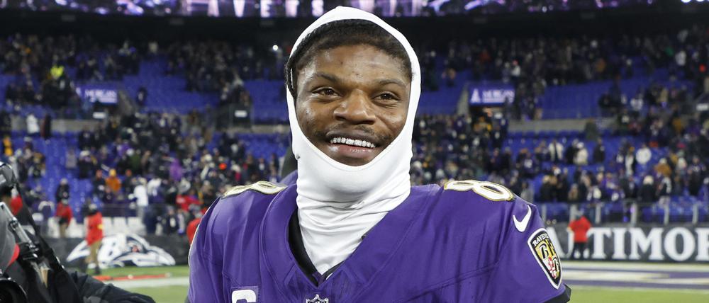 Lamar Jackson gilt als Favorit auf den MVP-Titel in der NFL.