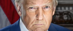 Das offizielle Porträt des US-Präsidenten Donald J. Trump