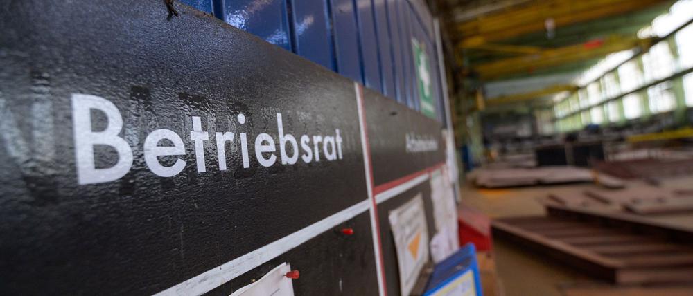Die Zahl der Betriebsräte ist gesunken.