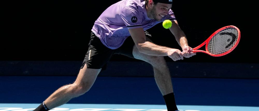 Ist in der dritten Runde der Australian Open ausgeschieden: Taylor Fritz.
