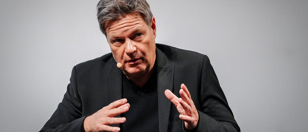 Bundesminister für Wirtschaft und Klimaschutz und Kanzlerkandidat, der Grünen: Robert Habeck.