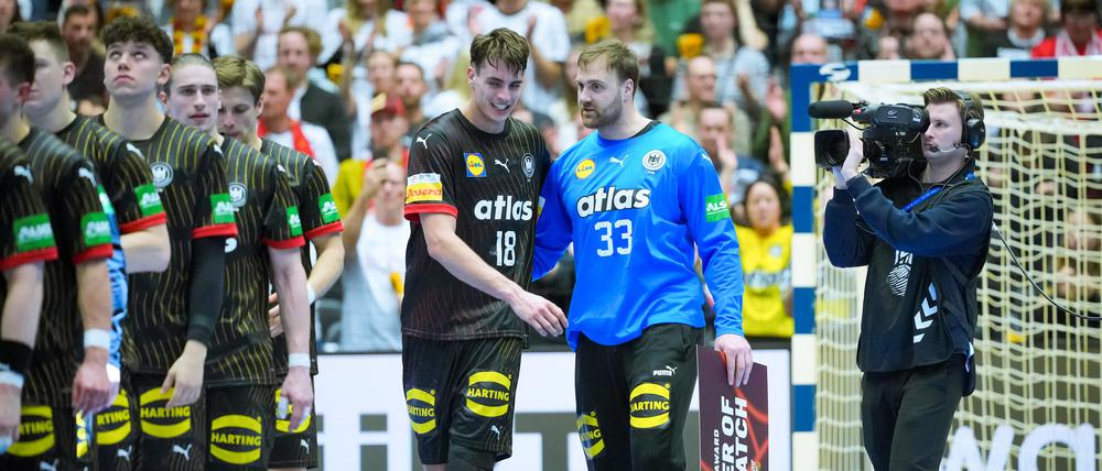 Ihren Sieg hatten die deutschen Handballer maßgeblich Torhüter Andreas Wolff zu verdanken.