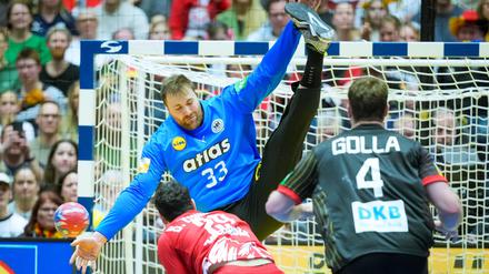 War der überragende Mann beim Sieg der DHB-Auswahl gegen die Schweiz: Torwart Andreas Wolff