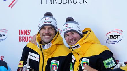  Johannes Lochner und Georg Fleischhauer sind zufrieden mit ihrem Ergebnis.