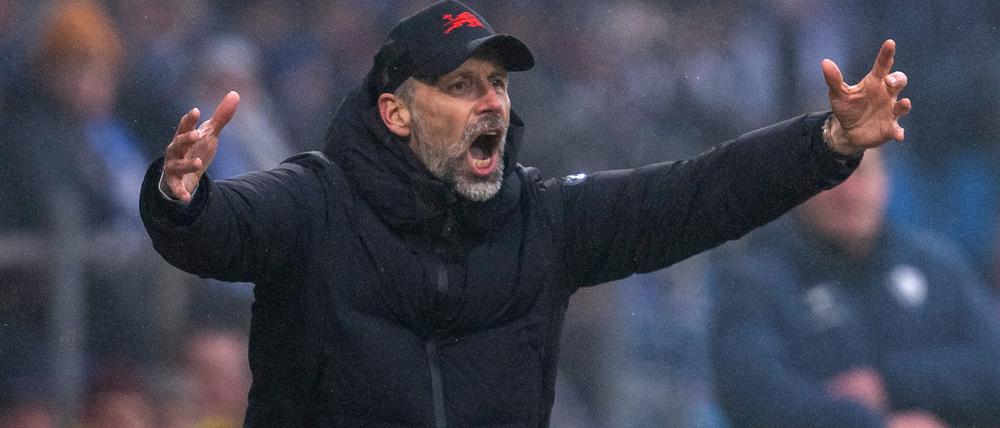 Viel Frust bei RB Leipzig: Trainer Marco Rose findet nach dem 3:3 in Bochum klare Worte.