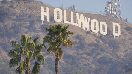 Das Hollywood-Zeichen in Los Angeles.