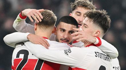 Deniz Undav traf zum 4:0 gegen den SC Freiburg.