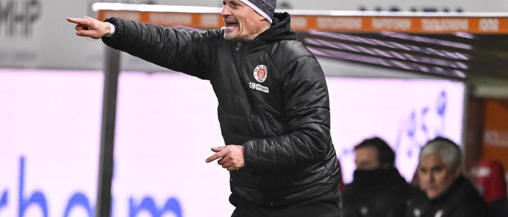 Alexander Blessin war mit der Leistung seiner Mannschaft zufrieden.