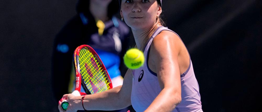 Eva Lys will auch gegen Topspielerin Iga Swiatek überraschen.