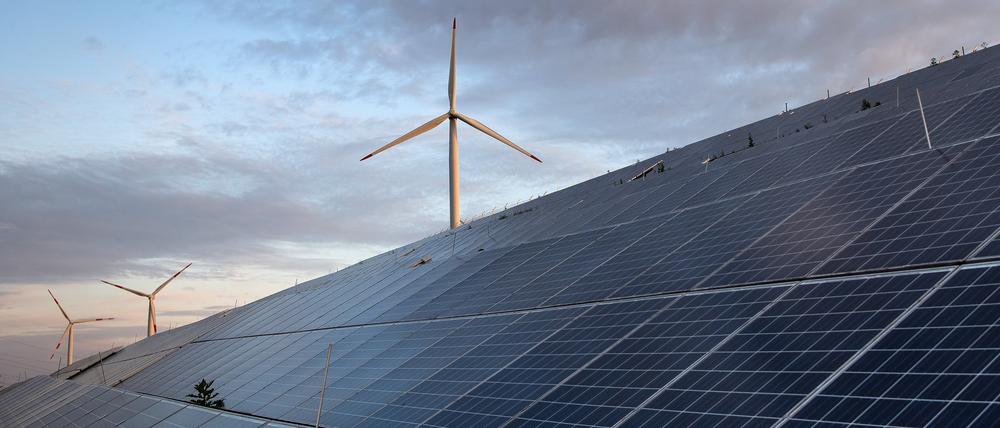 Sicherheitsrisiko? Eine Solaranlage in der Nähe von Bremen.