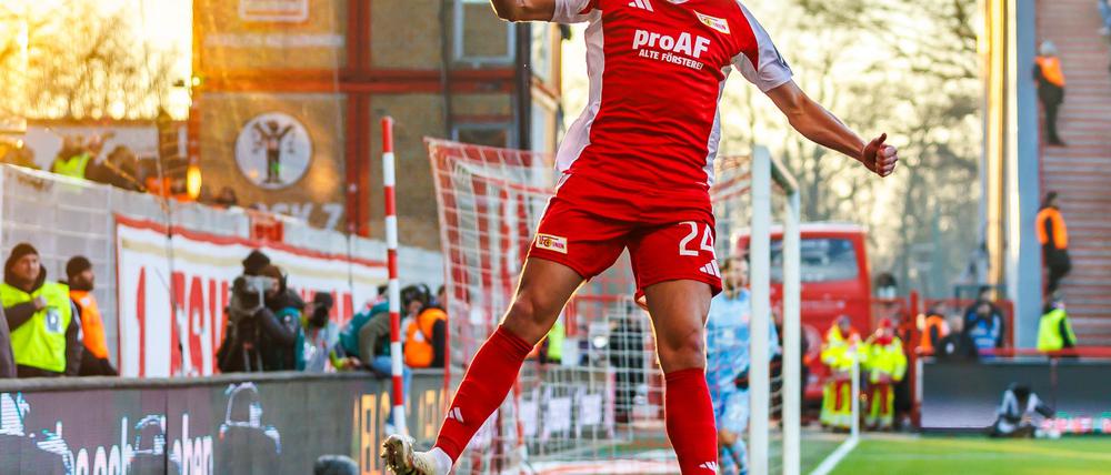 Unions Robert Skov gelang sein zweites Saisontor.