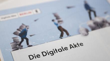 Die meisten Mitarbeiter der Berliner Verwaltung kennen die Digitale Akte aus ihrem Arbeitsalltag noch nicht. (Archivbild)