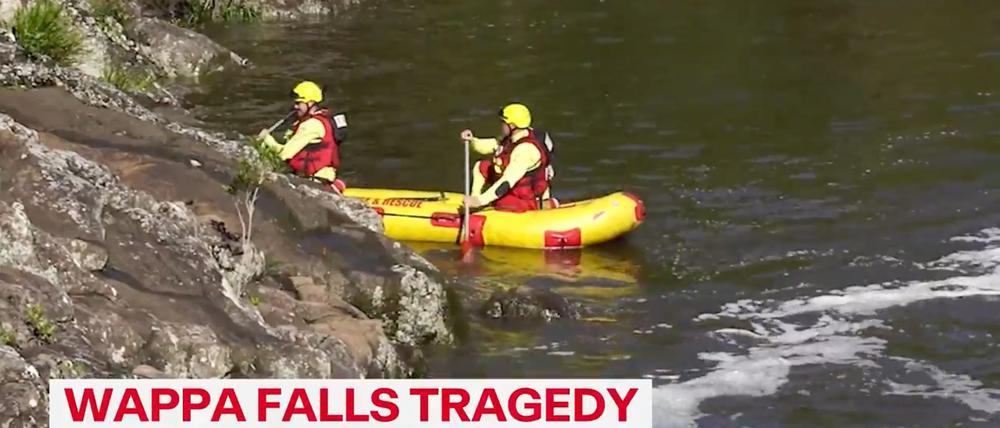 Die Wappa Falls in Queensland gelten als gefährlich - es gab dort schon einige Todesfälle.