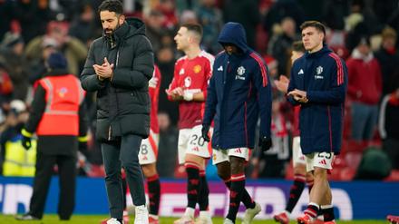 Niedergeschlagenheit bei Manchester United