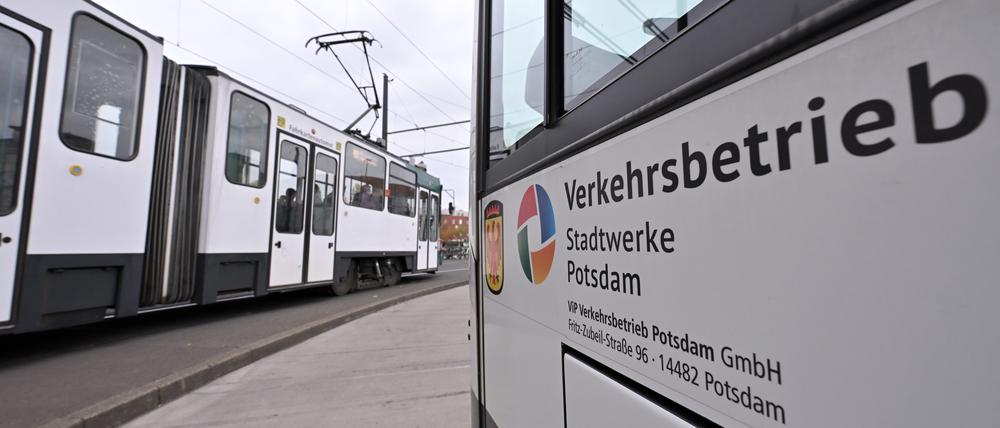 Im Potsdamer Süden fahren die Trams bis Ende Januar nachts nur noch bis Bisamkiez.