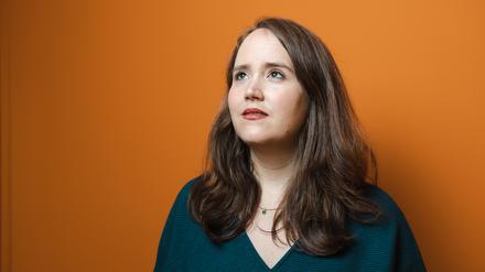 Ricarda Lang (Bündnis90/Die Grünen) fotografiert im Jakob-Kaiser-Haus.