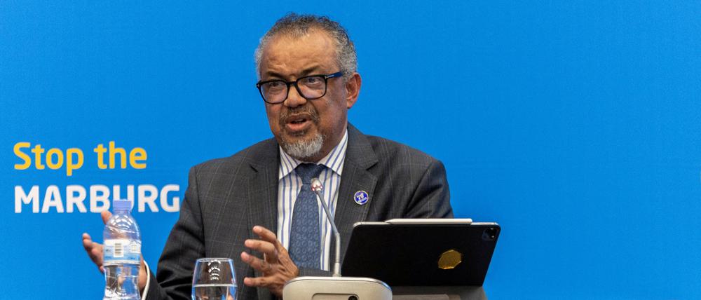 Tedros Adhanom Ghebreyesus.
